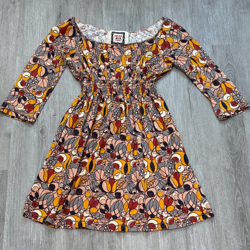 Chelsea & Violet long sleeve Floral Dress size small